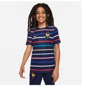 Nike FFF Academy Pro Home Top - Blue and Gold